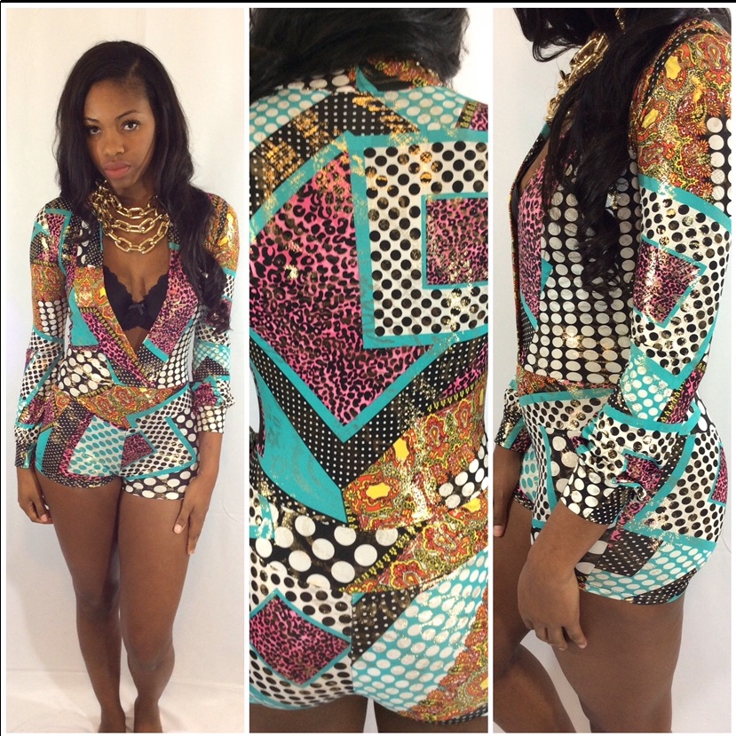 Psychedelic Romper